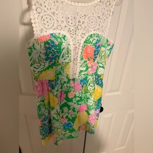 NWOT Lilly Pulitzer White Lace Dress